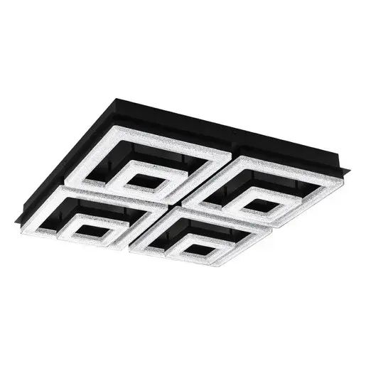 LED stropné osvetlenie Eglo FRADELO 1 čierna 99328