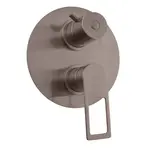 RAV SLEZÁK Nil sprchová a vaňová batéria vrátane podomietkového telesa kartáčovaná metal grey NL287.3MGK