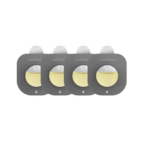 Simplehuman Pohlcovač pachů do odpadkového koše náhradní kapsle 4 ks