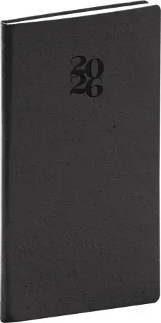 Diář 2026: Essenza - káva, kapesní, 9 x 15,5 cm