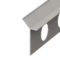 Ochranný profil pre kamenársky roh "Y" Eviso mat, hliník komaxit, dĺžka 270 cm, výška hrany 10 mm, AYMO0410