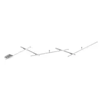 Trio Indira led stropné osvetlenie nikel 674610507 TR674610507