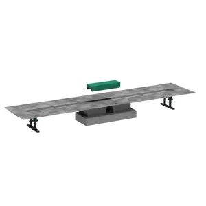 Hansgrohe uBox Universal úplná sada pre plochú inštaláciu 120 cm nerez 56021180