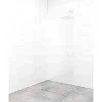 Sprchová zástena Walk-in 140 cm SAT vo farbe profilu biela SATBWI140ZAVB