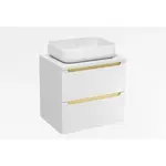 Kúpeľňová skrinka pod umývadlo Naturel Stilla 60x60x45 cm biela STILLAD06056DB