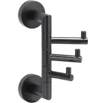 Bemeta Dark vešiak s 3 háčikmi 104206070