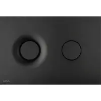 Ovládacie tlačidlo Alca plast čierna-mat M1978