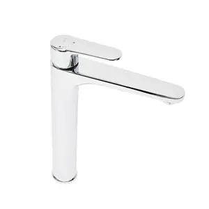 VitrA Root Round vysoká umývadlová batéria blueco bez výtoku chróm A42707BE