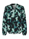 b.young Blúzka 'BYIBINE'  petrolejová / mätová / čierna