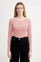 Bavlnené tričko s dlhým rukávom Marc O'Polo