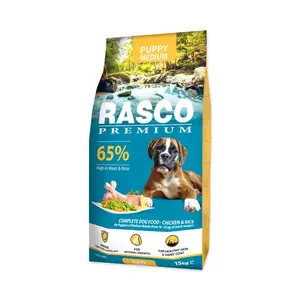 Rasco Premium Puppy Medium Kuře s rýží granule 15 kg