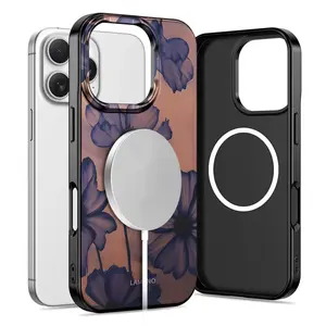 Tech-Protect Lamano MagSafe obal, iPhone 16 Pro, velvet night