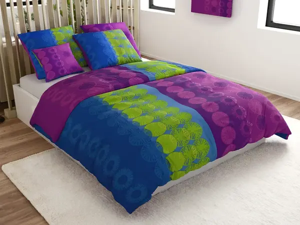 Obliečky z Renforcé bavlny DINA farebné Rozmer obliečky: 2 ks 80 x 80 cm | 200 x 200 cm