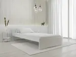 Posteľ IKAROS 90 x 200 cm, biela Rošt: S latkovým roštom, Matrac: Matrac Somnia 18 cm
