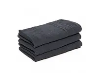 Dětský ručník Bella tmavě šedý 30x50 cm, 100% bavlna