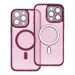 Zadní kryt VARIETE MAG COVER Case compatible with MagSafe pro Apple iPhone 12, fialová