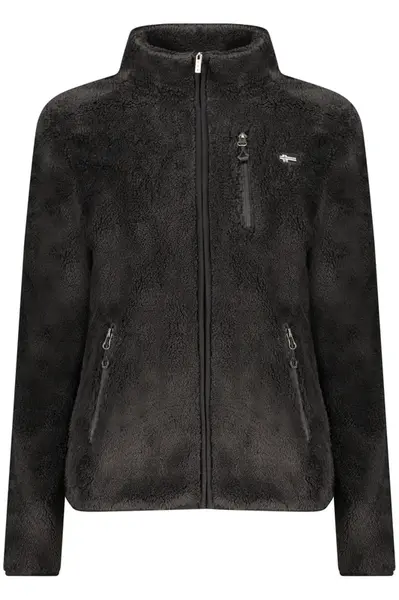 NORWAY 1963 WOMEN&#39;S BLACK ZIP-UP SWEATSHIRT