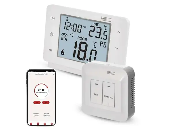 GoSmart termostat EMOS P56211 bezdrátový WiFi Tuya