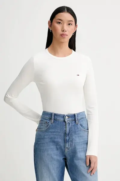 Tričko s dlouhým rukávem Tommy Jeans