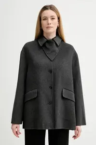 Kabát s příměsí vlny Nanushka