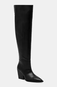 Kožené kozačky AllSaints Reina Zip Boot