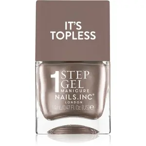 Nails Inc. It’s Topless gélový lak na nechty pre dlhotrvajúci efekt odtieň Khloe 14 ml