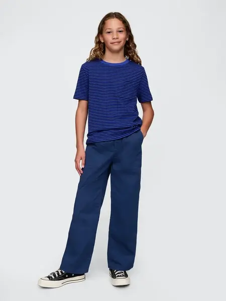 GAP Chlapecké Dětské chino kalhoty UltraSoft 724580-01 Velikost: M