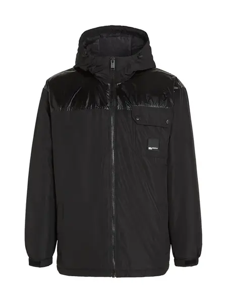 KARL LAGERFELD JEANS Prechodná bunda  čierna