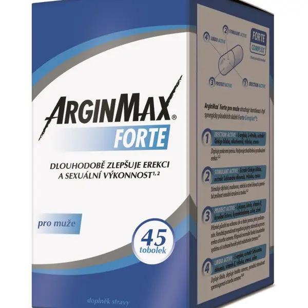 Arginmax FORTE pro muže 45 tobolek