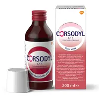 Corsodyl Ústní voda 0.1% 200 ml