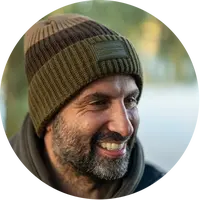 One more cast čepice three wraps striped beanie