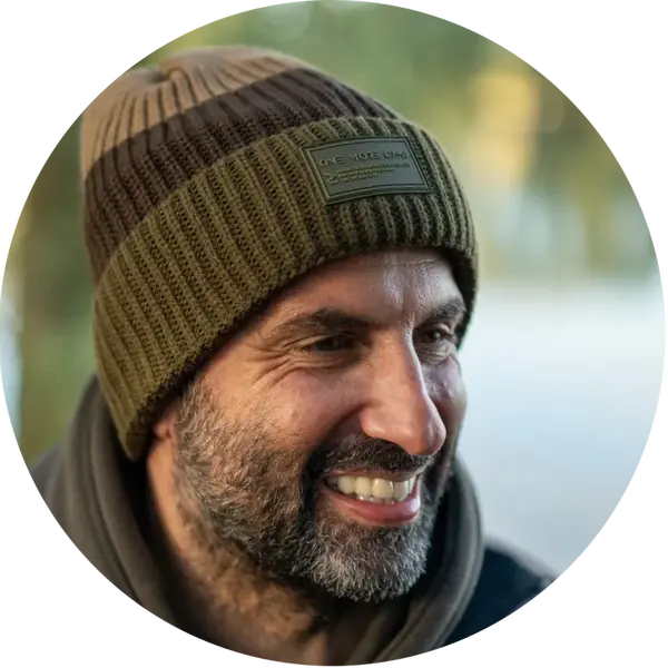 One more cast čepice three wraps striped beanie