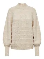 ONLY Sveter 'Celina'  béžová melírovaná