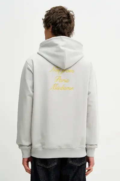 Bavlněná mikina Drôle de Monsieur Le Hoodie Slogan Calligraphy