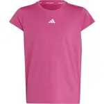 adidas 3-STRIPES TEE Dívčí tréninkové tričko, růžová, velikost