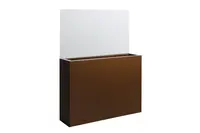 Samozavlažovací květináč KAI, více variant - Hobby Flower Barva: corten