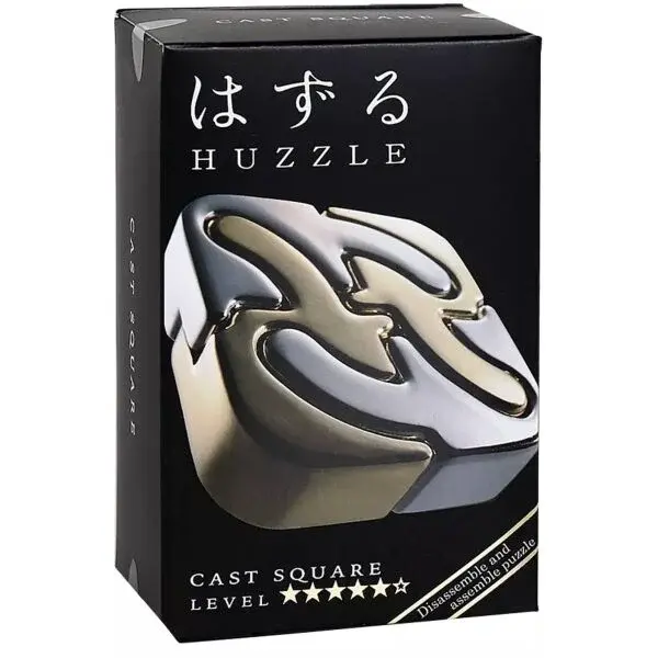 Huzzle HANAYAMA - SQUARE 5/6 Hlavolamy, , velikost