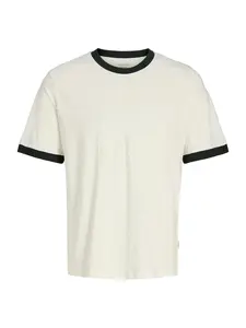Jack & Jones Junior Tričko 'JORARGOS RINGER'  čierna / biela