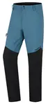 Husky  Kavia M turquoise/black, S Pánske softshellové nohavice
