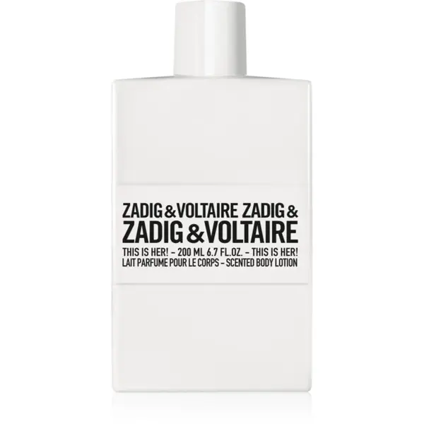 ZADIG&VOLTAIRE THIS IS HER! telové mlieko pre ženy 200 ml