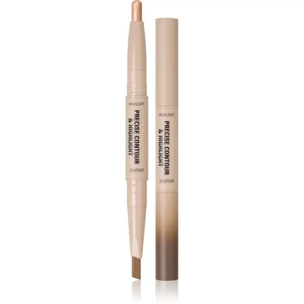 Revolution Precise Contour & Highlight obojstranná kontúrovacia tyčinka odtieň Medium 1.45 g