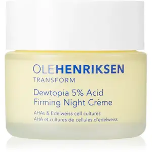 OLEHENRIKSEN Transform Dewtopia 5% Acid Firming Night Crème spevňujúci nočný krém proti vráskam s AHA 50 ml