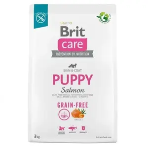 Brit Care Dog Grain-free Puppy Salmon 3 kg | Granule pre psov