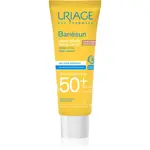 Uriage Bariésun Tinted Cream SPF 50+ ochranný tónovací krém na tvár SPF 50+ odtieň Golden tint 50 ml