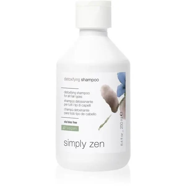 Simply Zen Detoxifying čistiaci detoxikačný šampón pre všetky typy vlasov 250 ml