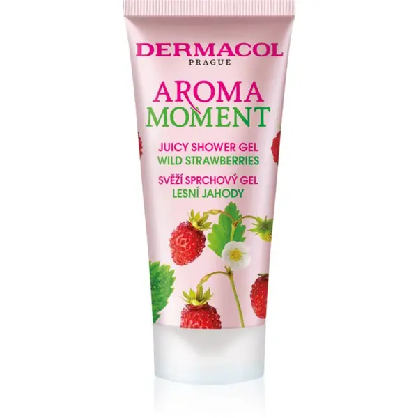 Dermacol Aroma Moment Wild Strawberries svieži sprchový gél 30 ml