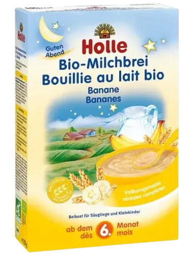 HOLLE bio Banánová mliečna kaša 250 g
