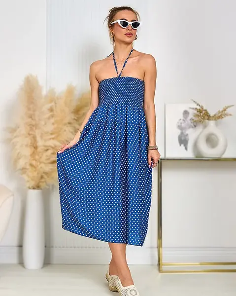 Resti Women's knee-length polka dot dress