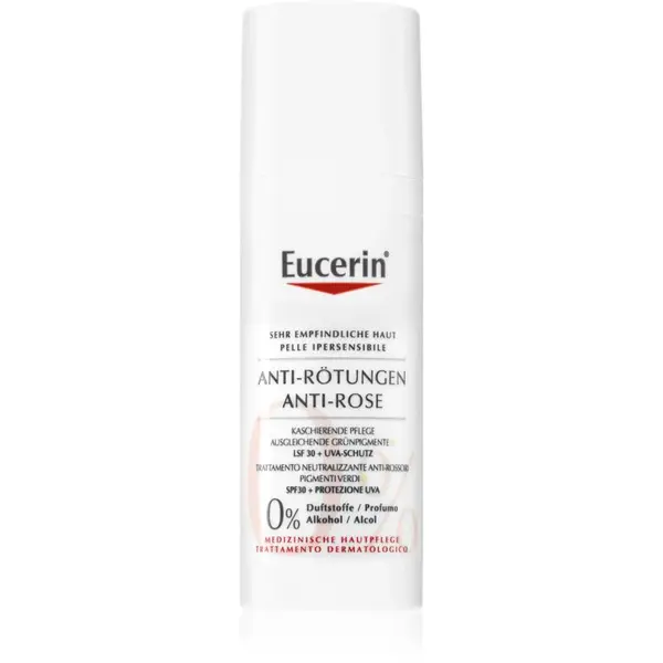 Eucerin Anti-Redness neutralizujúci denný krém so zelenými pigmentmi SPF 30 50 ml