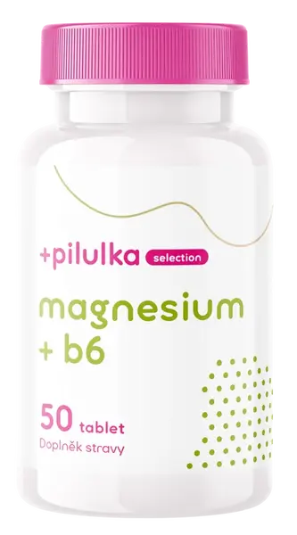 PILULKA SELECTION Magnesium a B6 50 tabliet